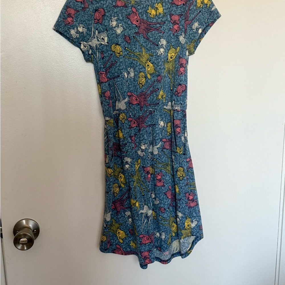 Colorful Kids Dress with Fish Print